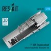 RESKIT RSU72-0331 F-105 Thunderchief exhaust nozzle for Trumpeter kit (3D Printed) (1/72)